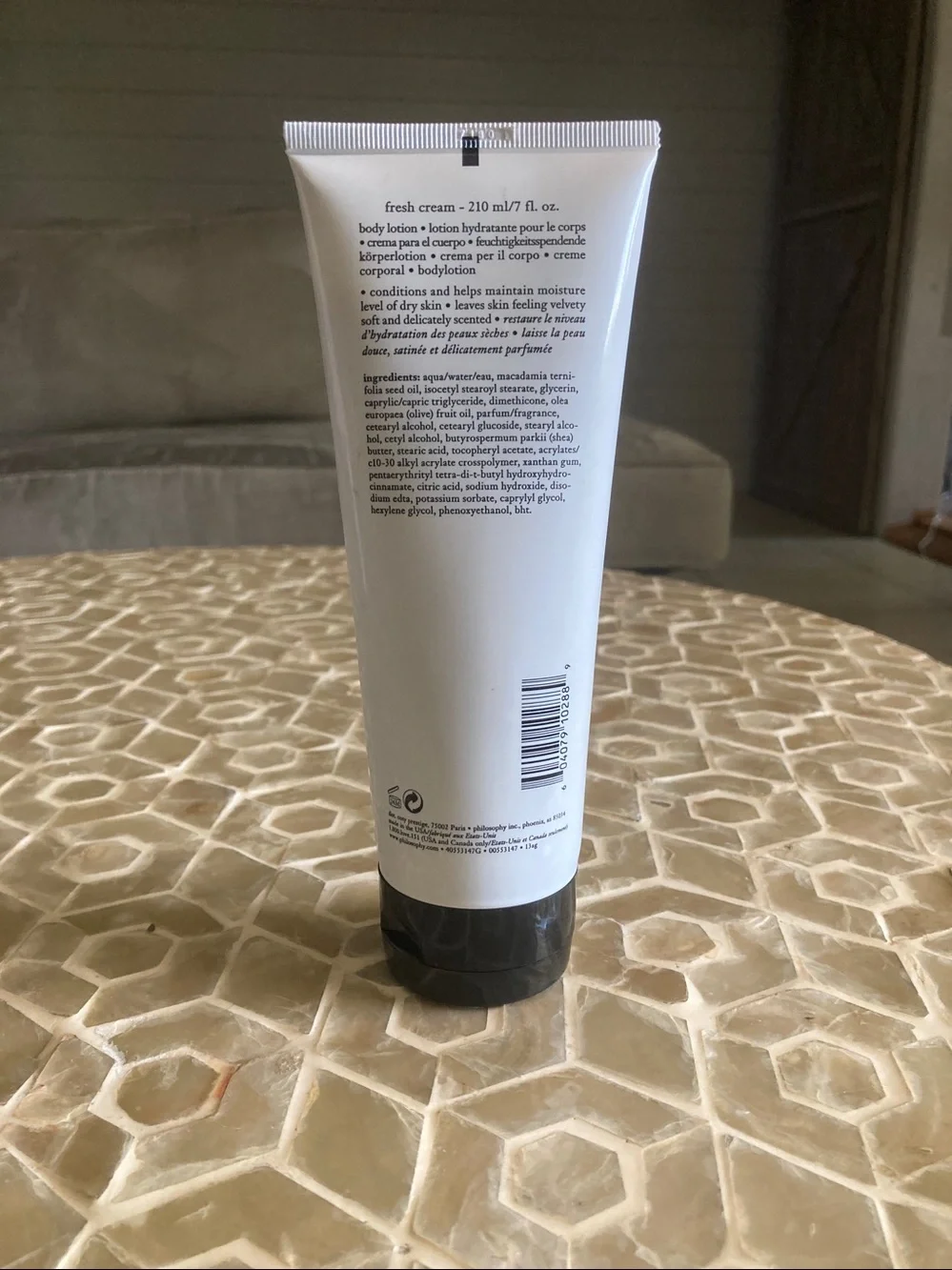 NEW!  Philosophy Fresh Cream Body Lotion (7 fl oz)